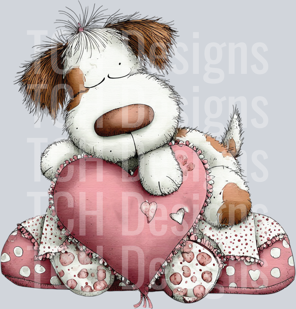 Whimsical Valentine Bunny Clipart (27)