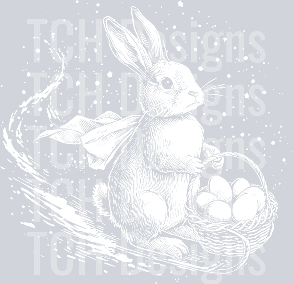 EASTER BUNNY SINGLE COLOR