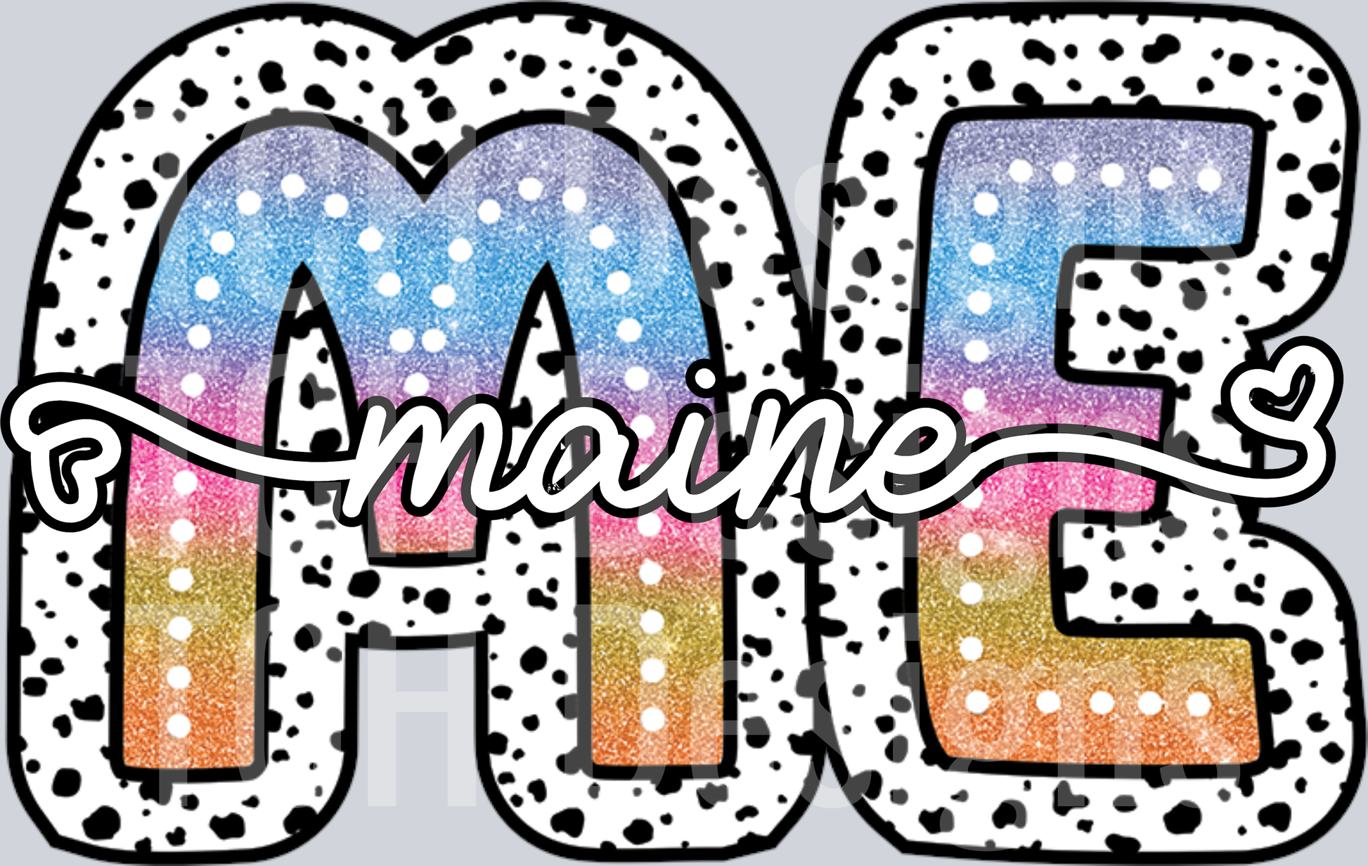 MAINE-TIEDYE DOTTIE STATE