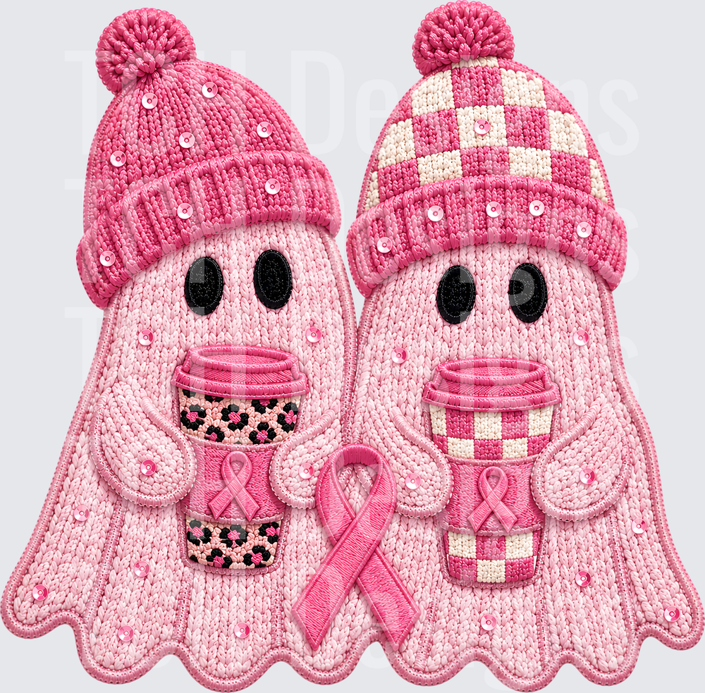 PINK CANCER GHOST