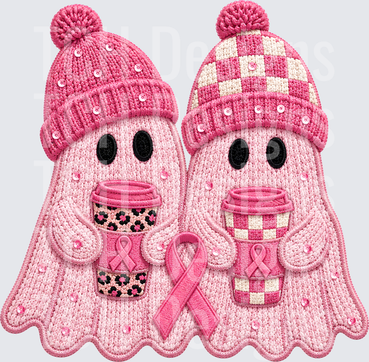 PINK CANCER GHOST