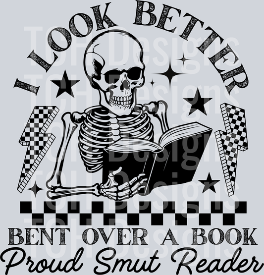 I LOOK BETTER BENT OVER A BOOK