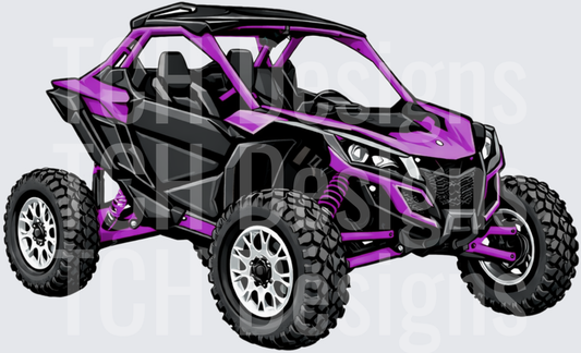 sxs front purple