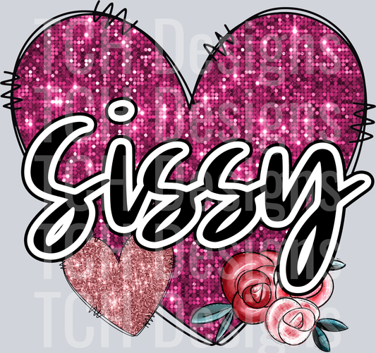 VALENTINES NAMES- SISSY