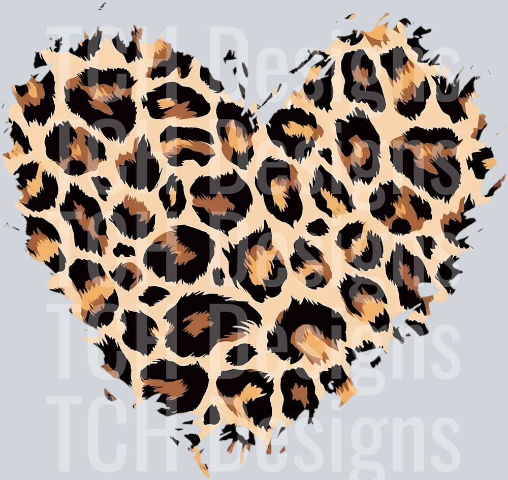 Cheetah Leopard Heart