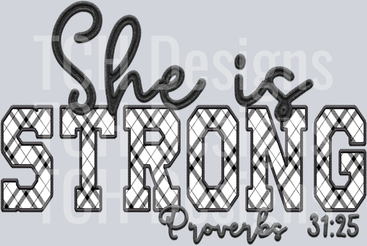 SHE IS STRONG PROVERBS