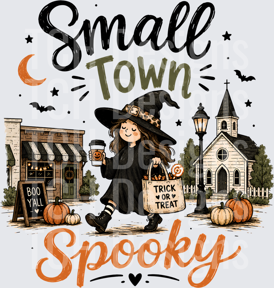 small town spooky- csg designs