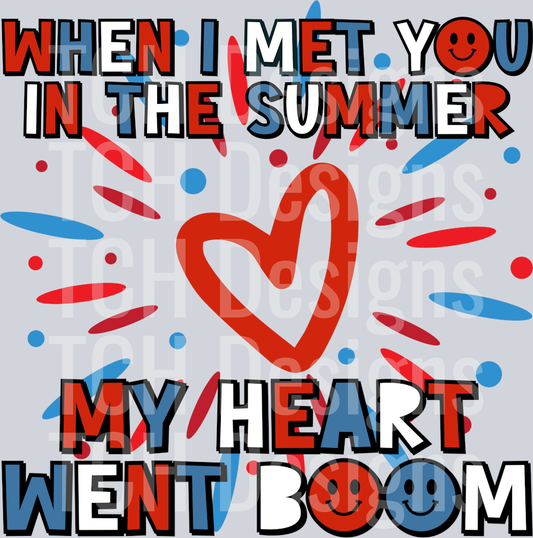 Met you in the summer