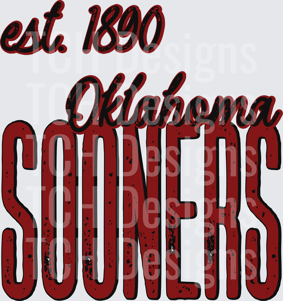 Oklahoma Sooners BLACK