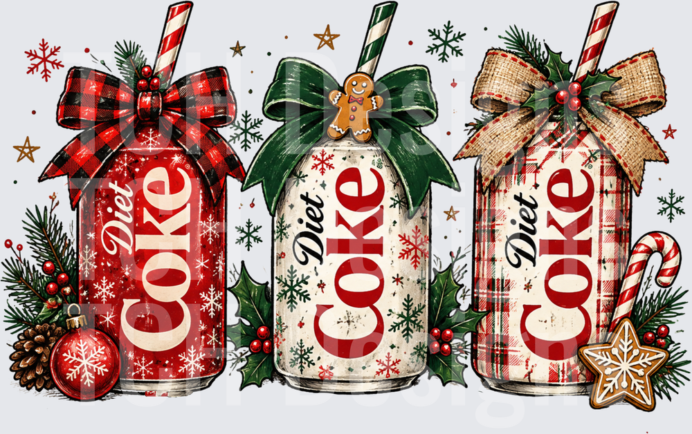 Christmas Soda Can