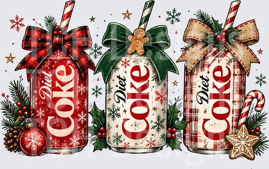 Christmas Soda Can