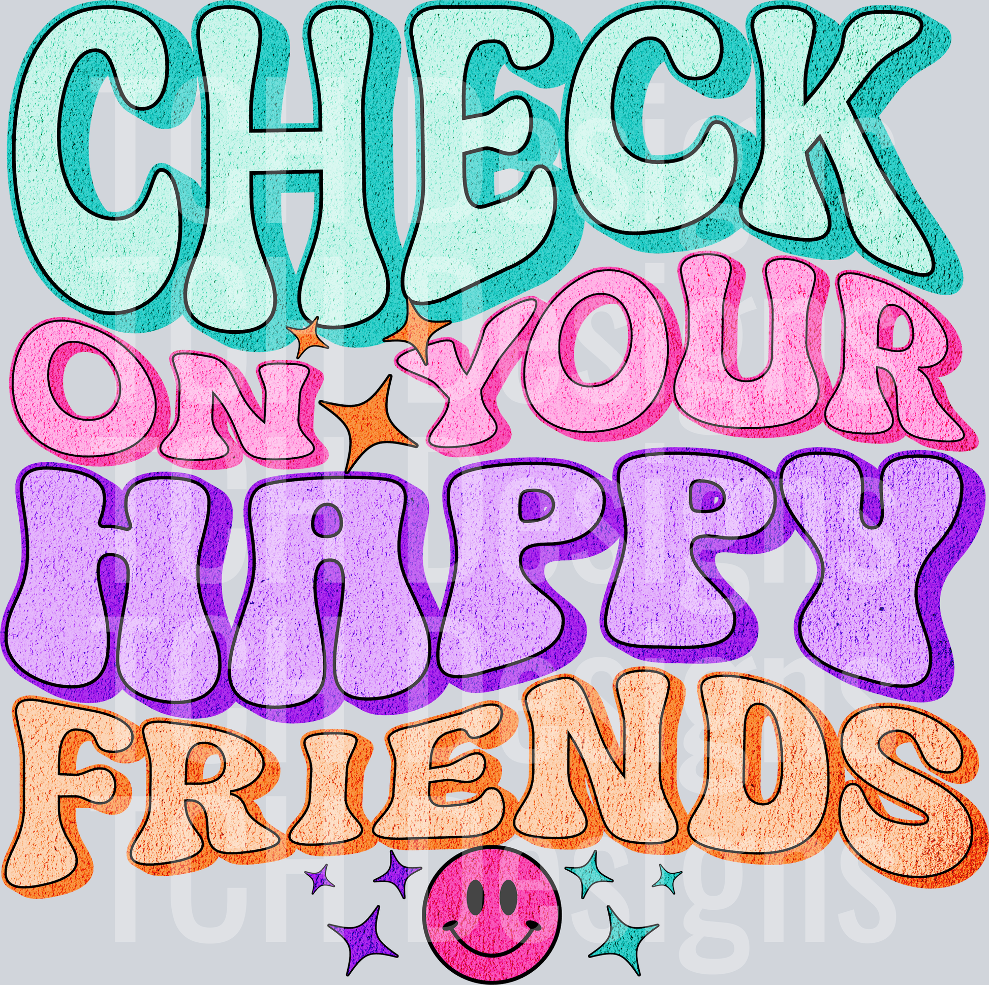 check on your happy friends hwds