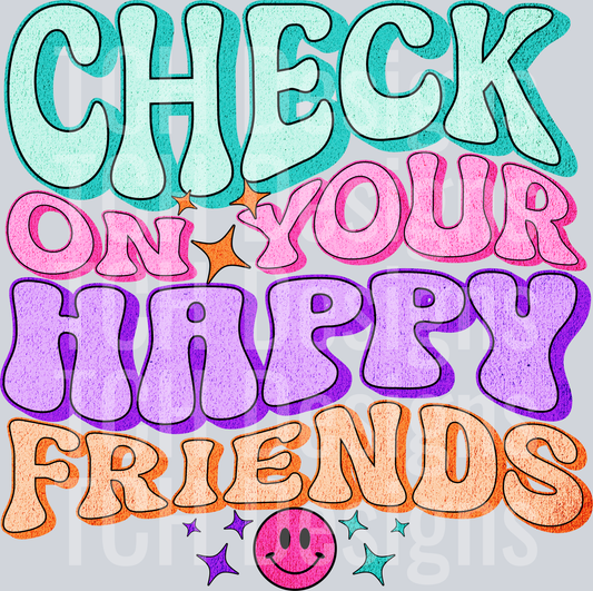 check on your happy friends hwds