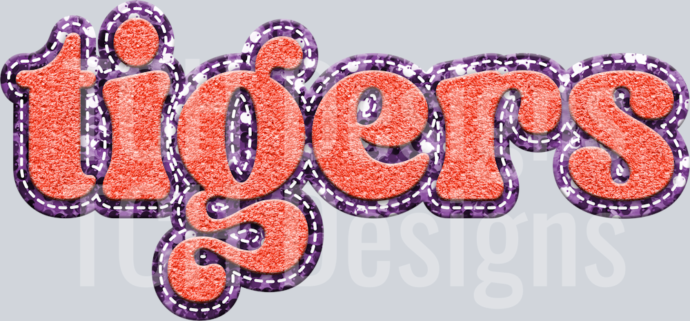 tigers chenille