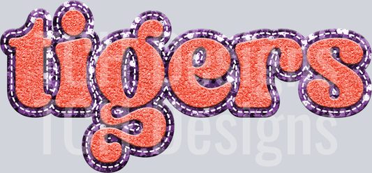 tigers chenille