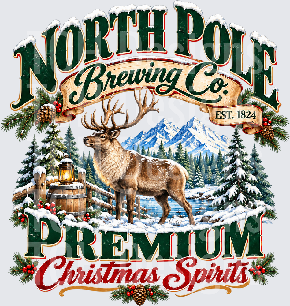 North Pole Brewing Christmas Reindeer