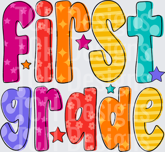 FIRST GRADE DOODLE