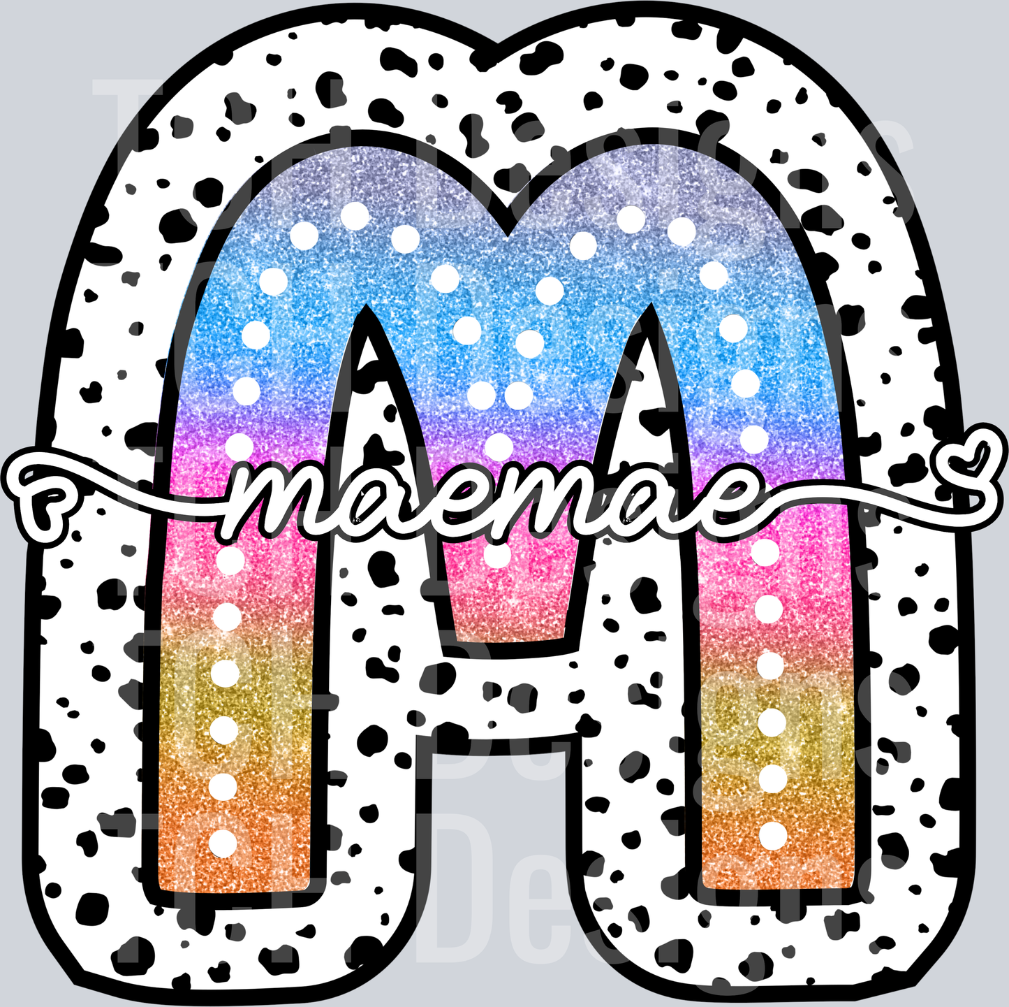 MAEMAE-TIE DYE DOTTIE NAMES