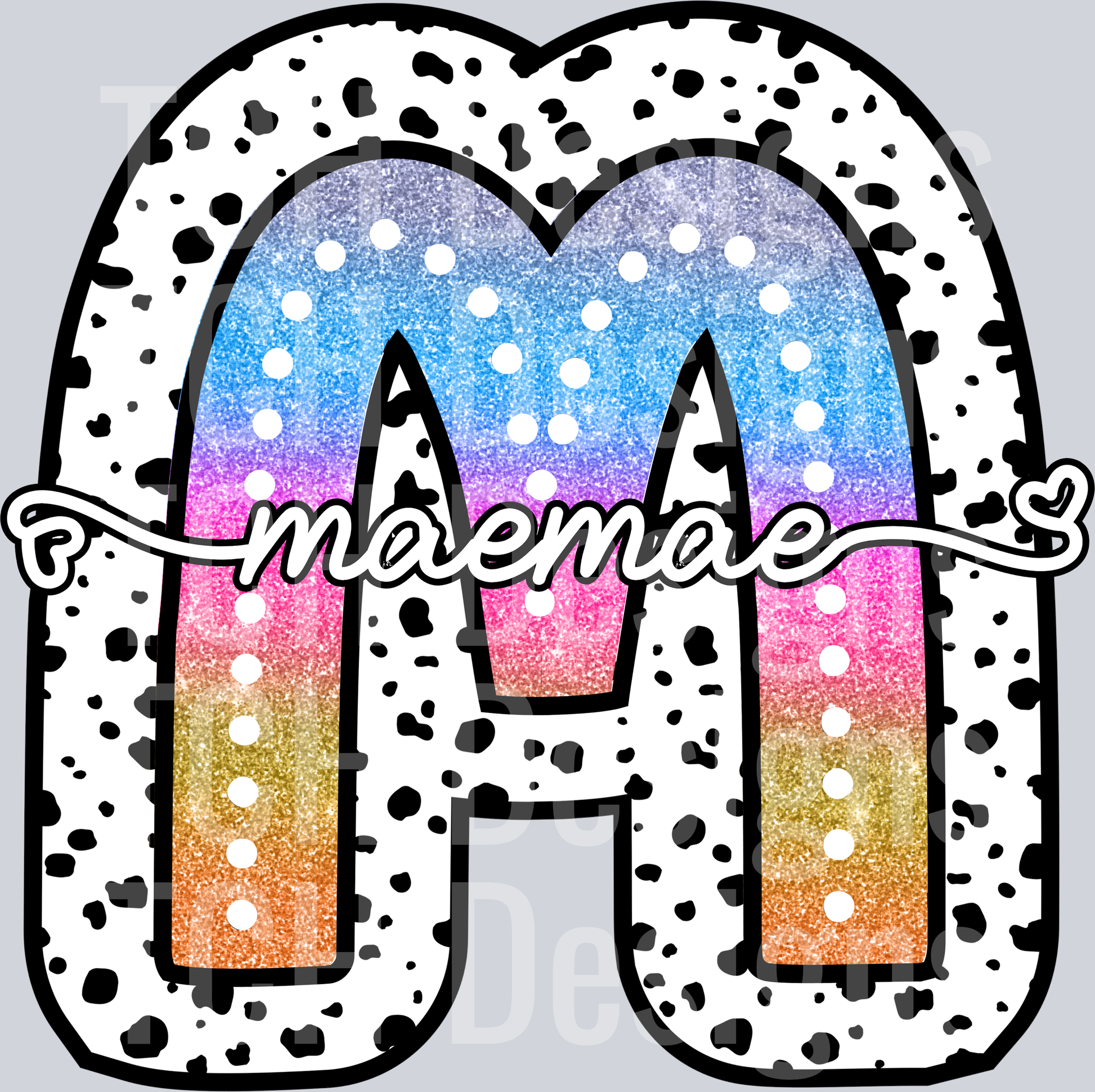 MAEMAE-TIE DYE DOTTIE NAMES