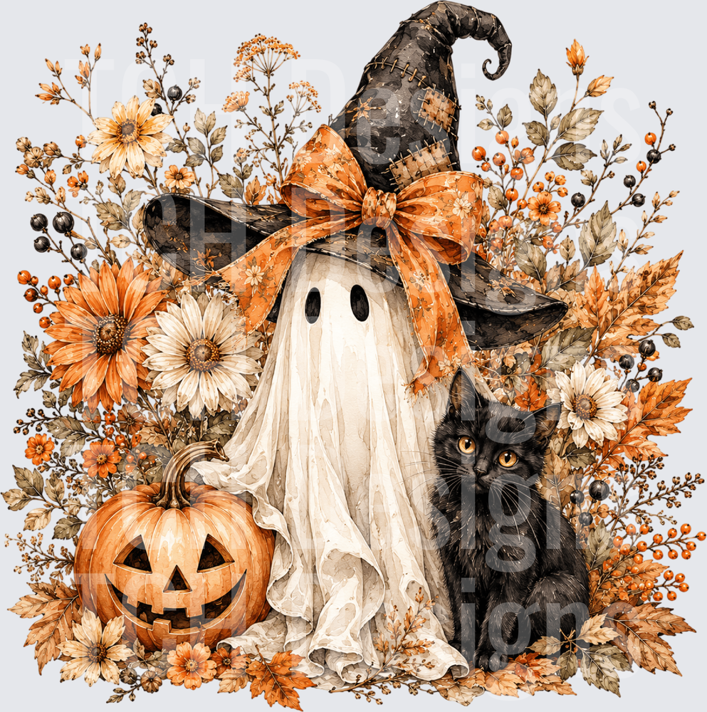 Ghost and Black Cat