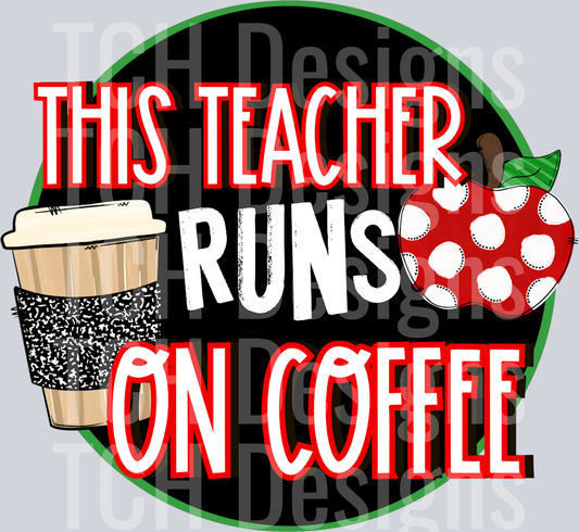This teacher runs on coffee