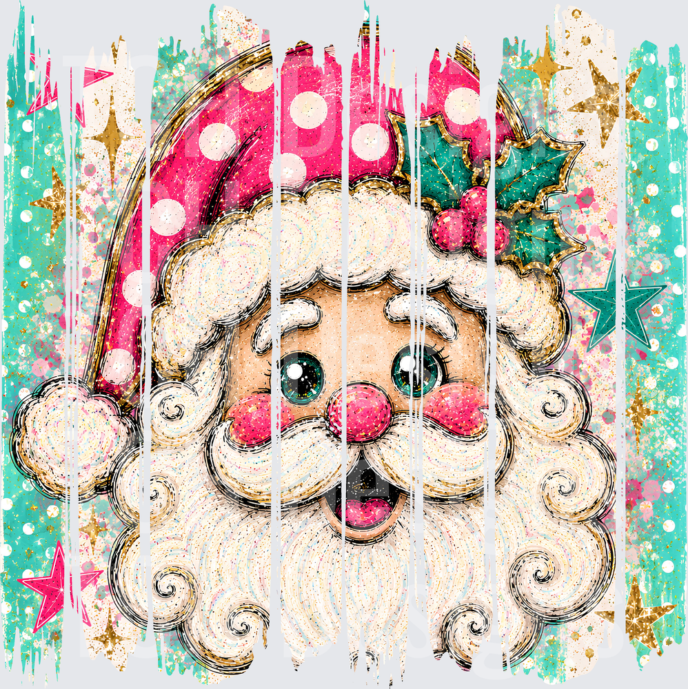 SANTA BRUSH COLORFUL