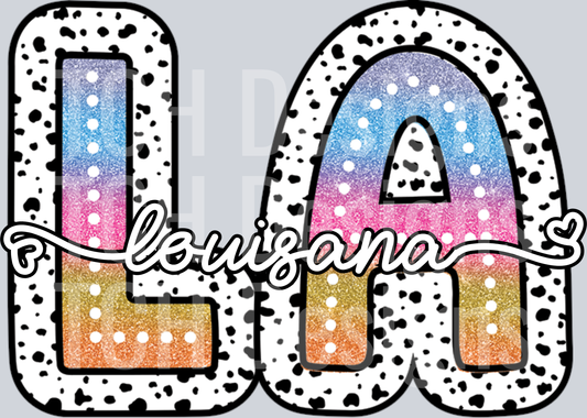 LOUISANA-TIEDYE DOTTIE STATE