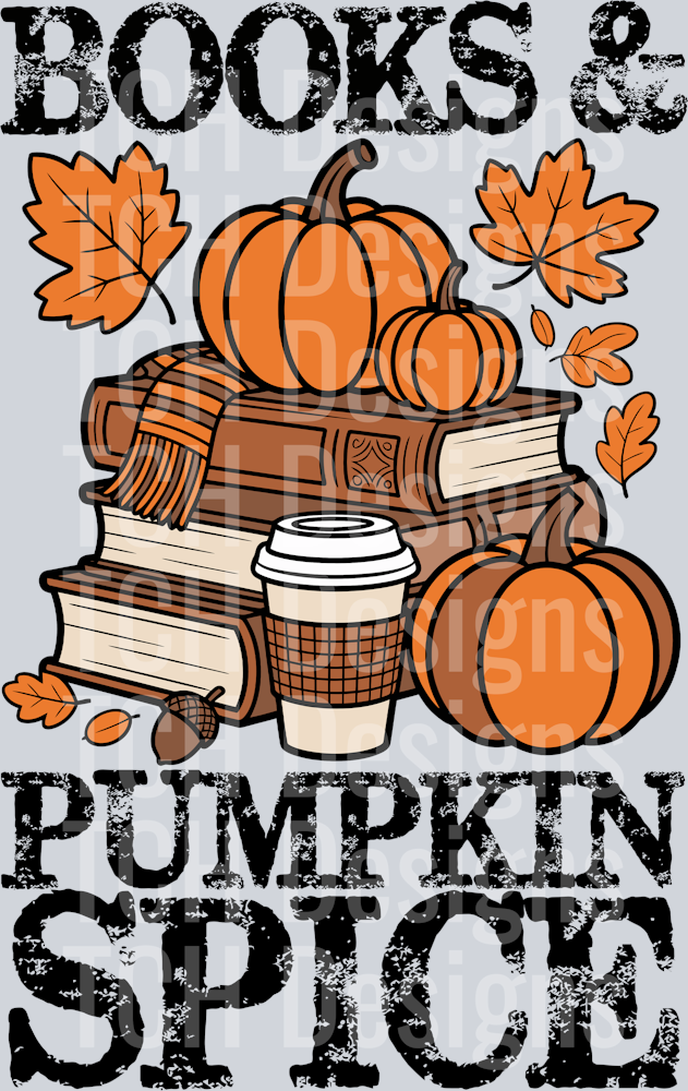 BOOKS AND PUMPKIN SPICE