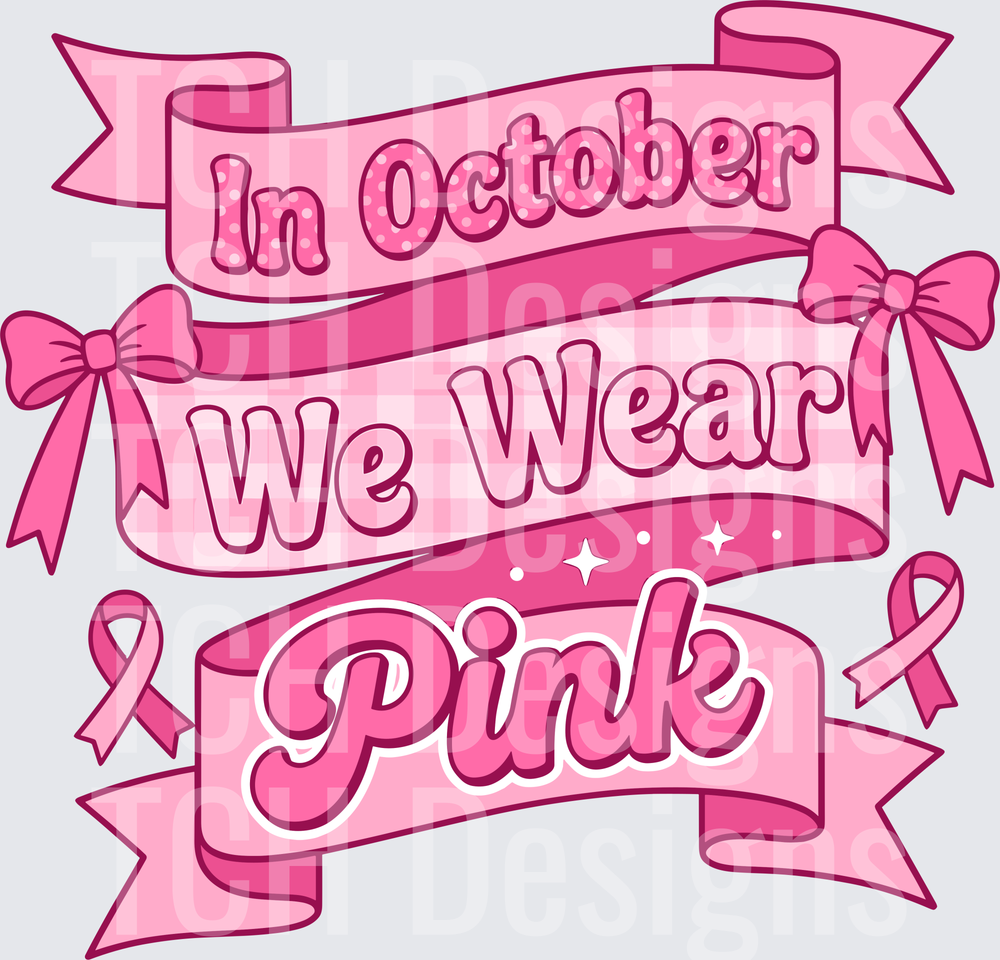 In October We Wear Pink Bows