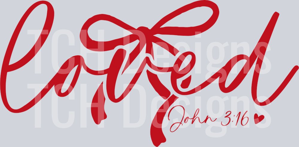 Loved John 316 SVG-01