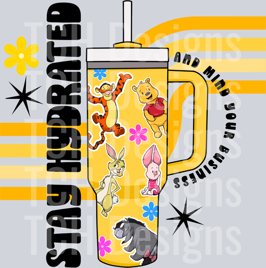 Stay hydrated pooh HWDS