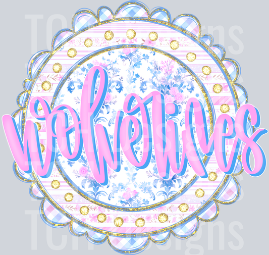 Wolverines_Floral_Scalloped