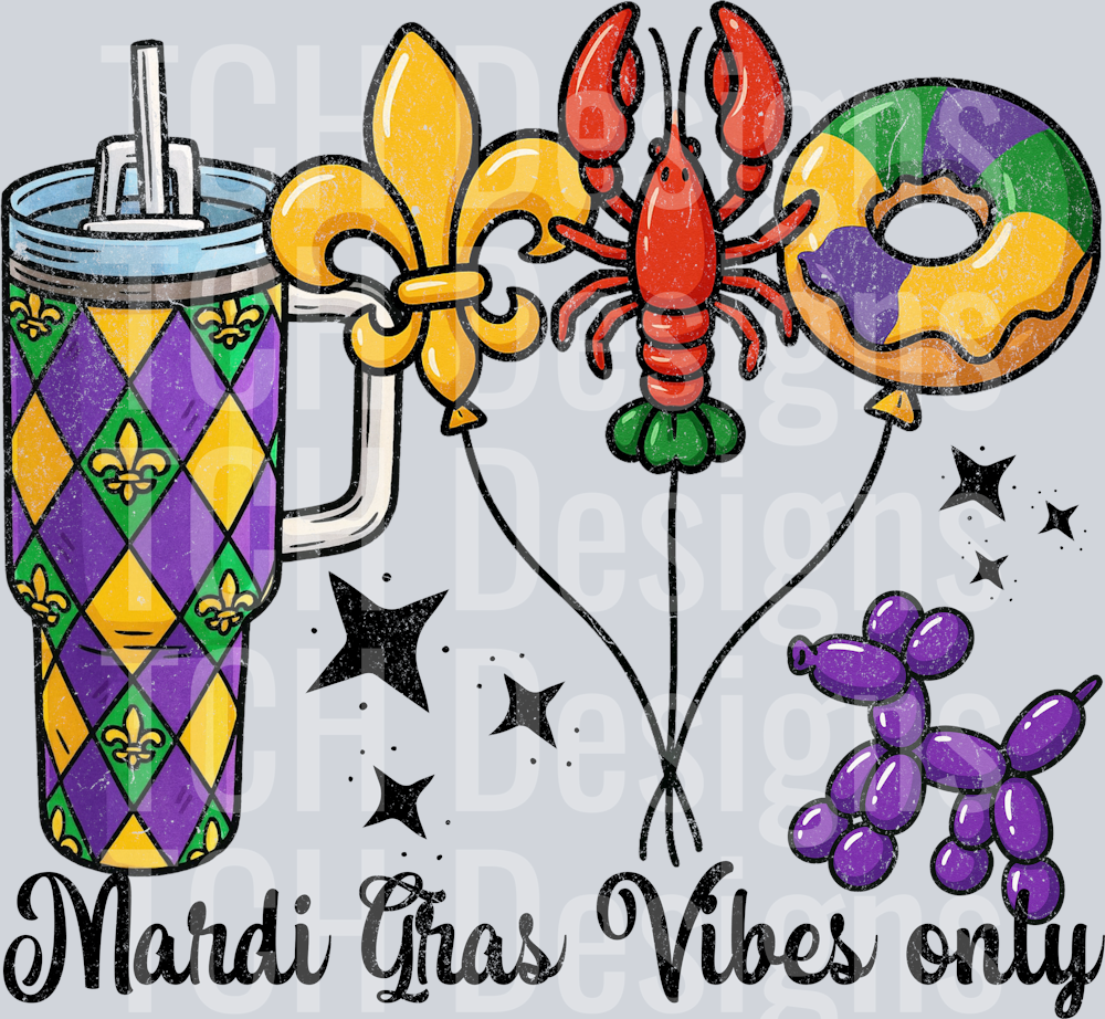 mardi gras vibes only