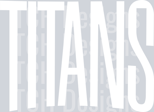 TITANS OVERSIZED WHITE