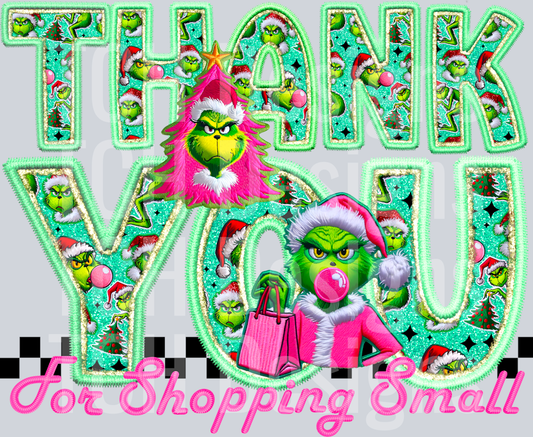 Thank you for shopping small