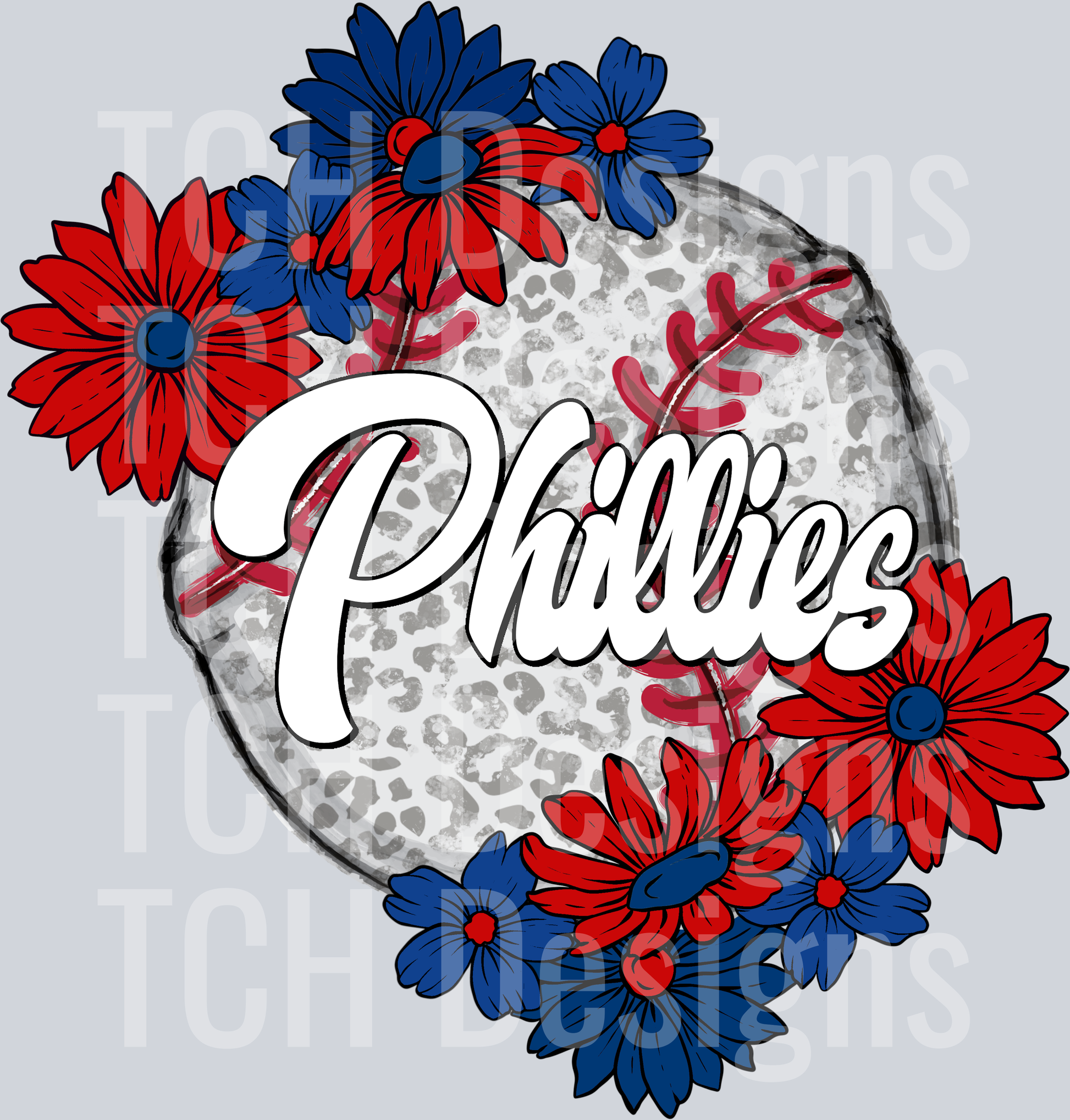 PhilliesFloralBaseball