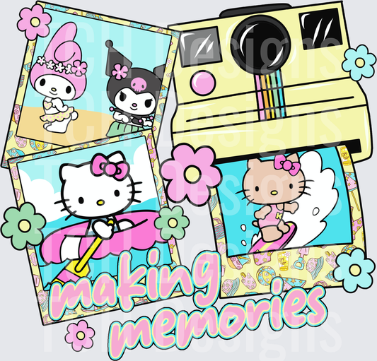 Making memories hello kitty