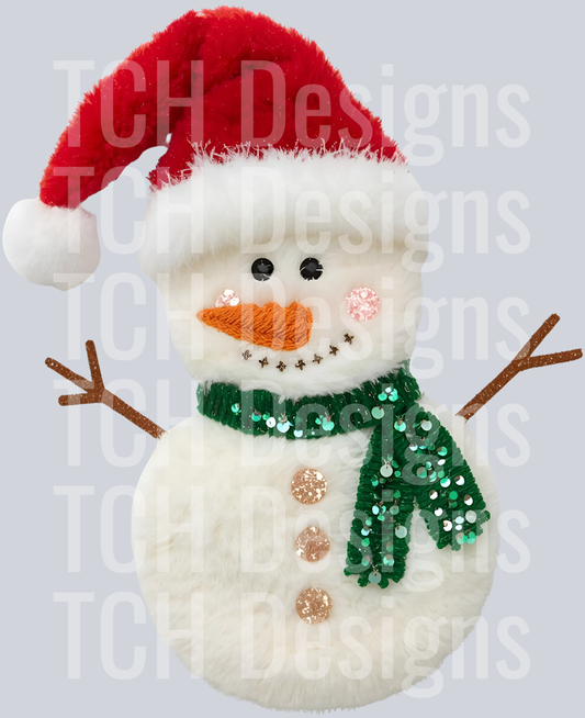 SNOWMAN FAUX FUR
