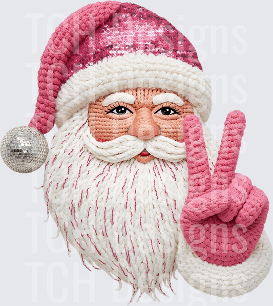 SANTA PEACE PINK