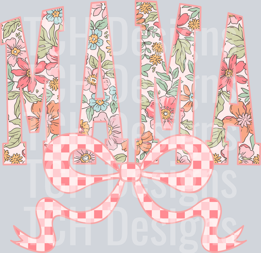 mama-florals-checkered-bow