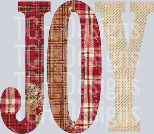 JOY CHRISTMAS PATCH
