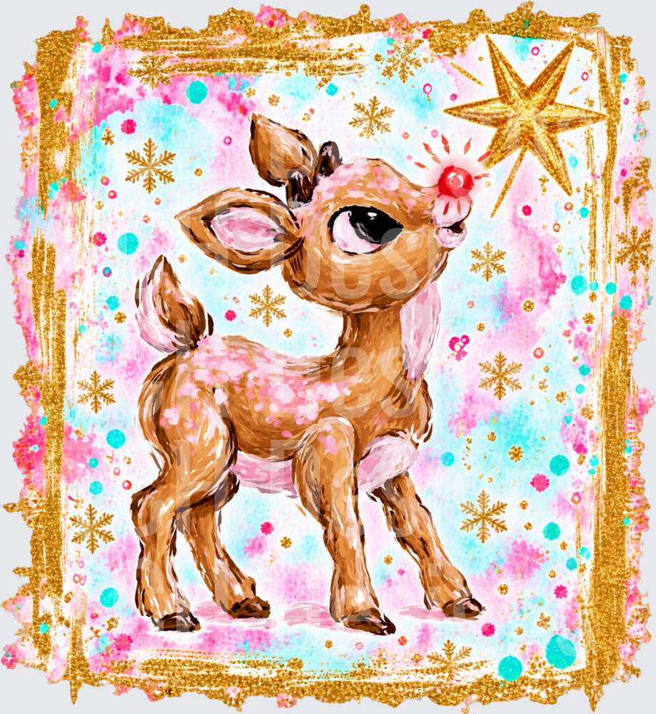 Colorful Rudolph