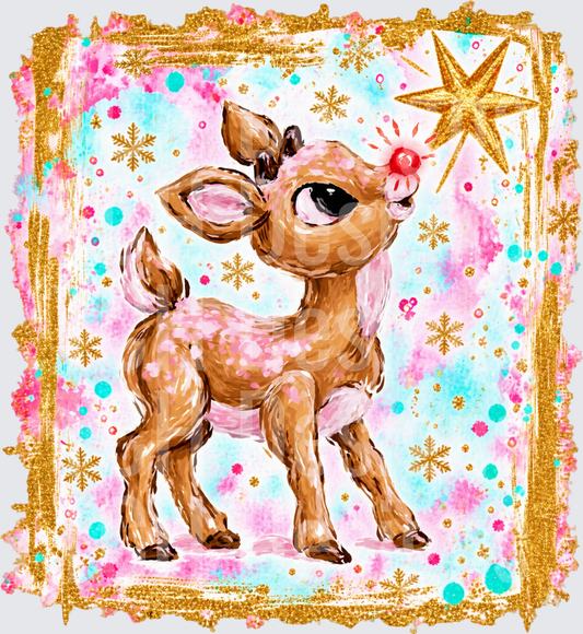 Colorful Rudolph