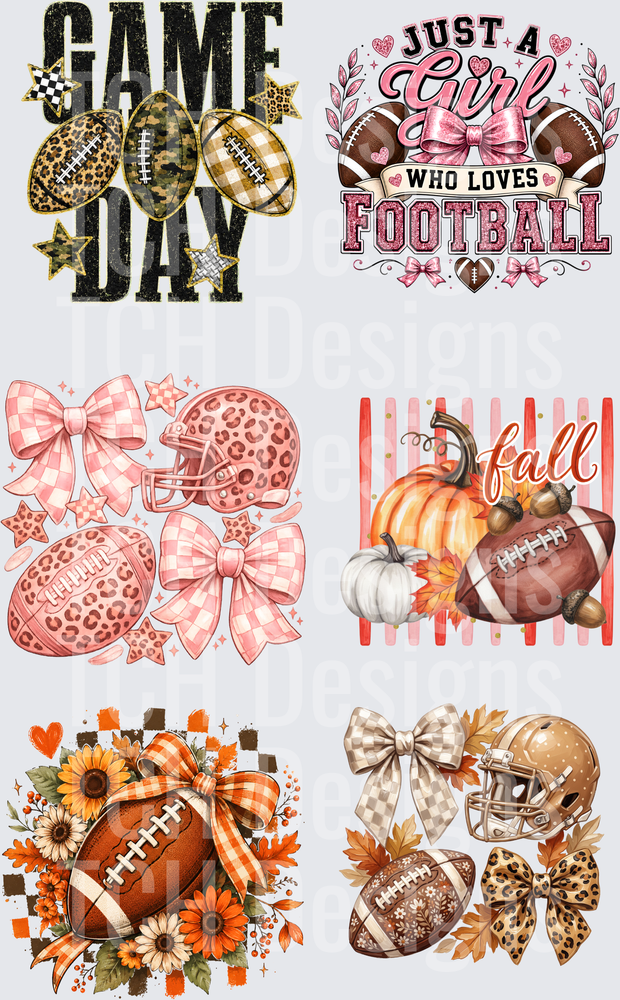 Premade Fall Football Gang 8