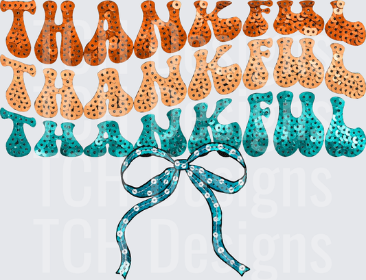 thankful wavy stacked faux seq hwds