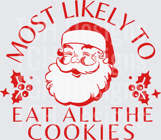 Most Likely Eat All The Cookies