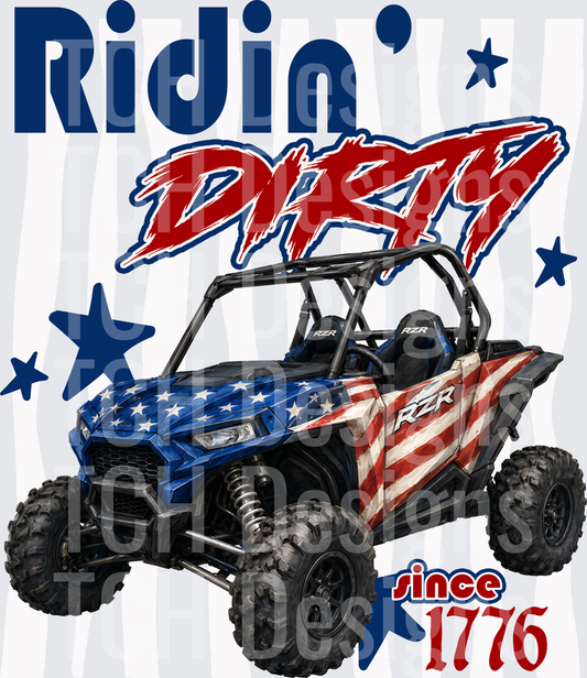 ridin dirty  rzr 2 door