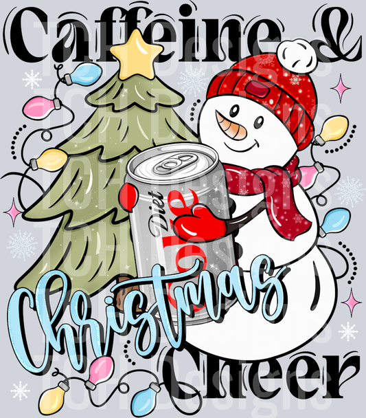 Caffeine & Christmas Cheer - Diet Coke