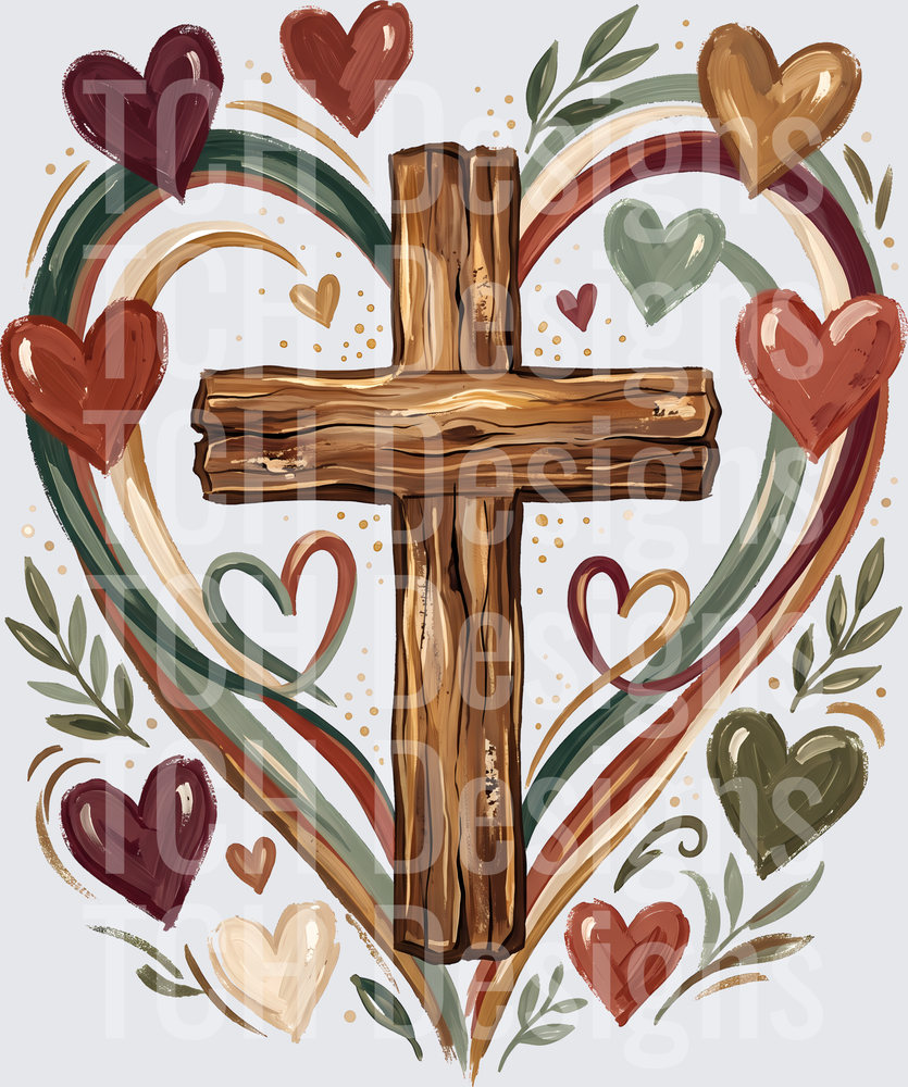Cross With Hearts