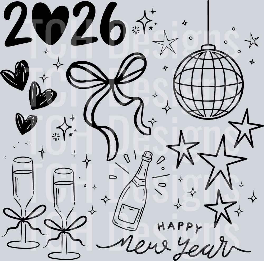 NEW YEAR DOODLE